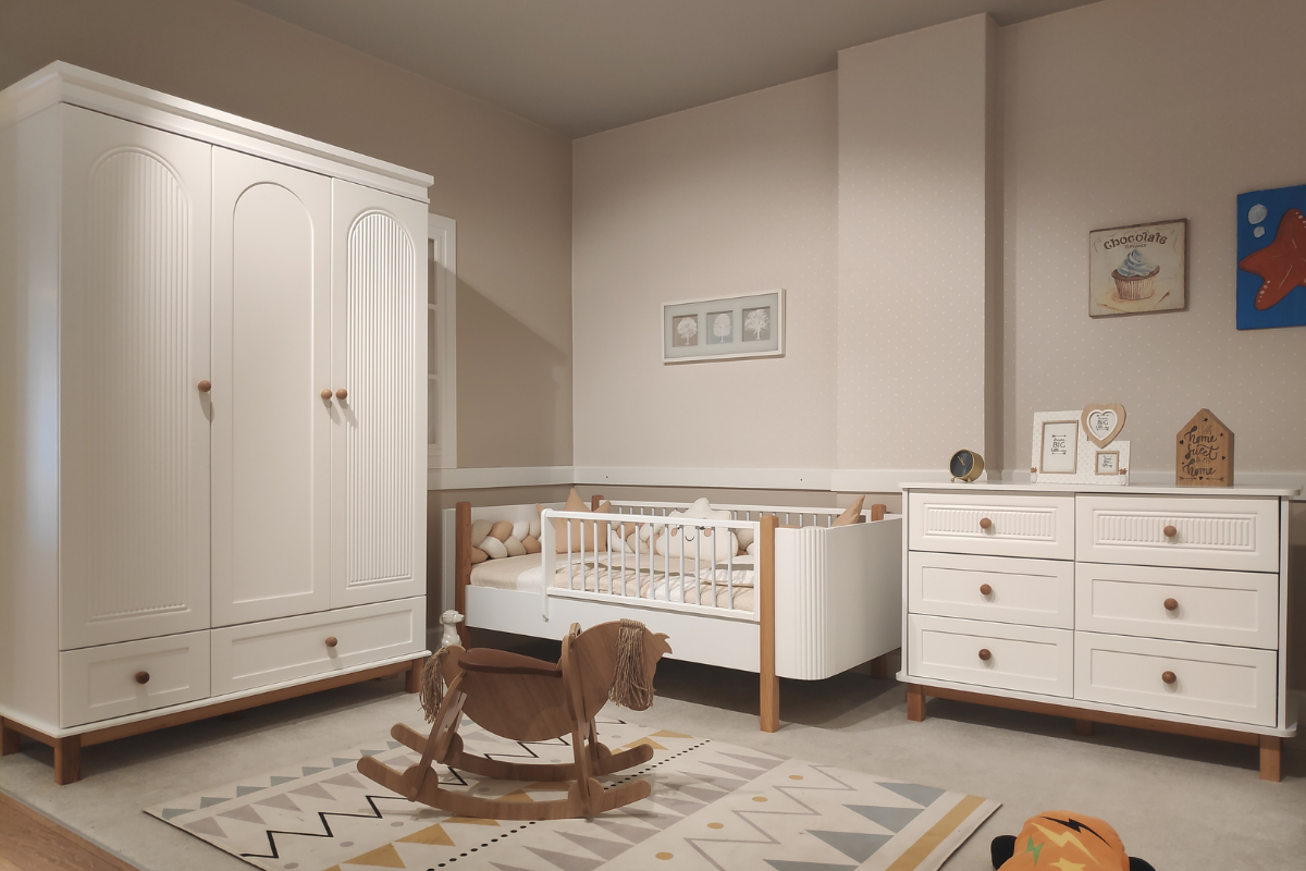 Perla Meşe Royal Çocuk Odası Takımı