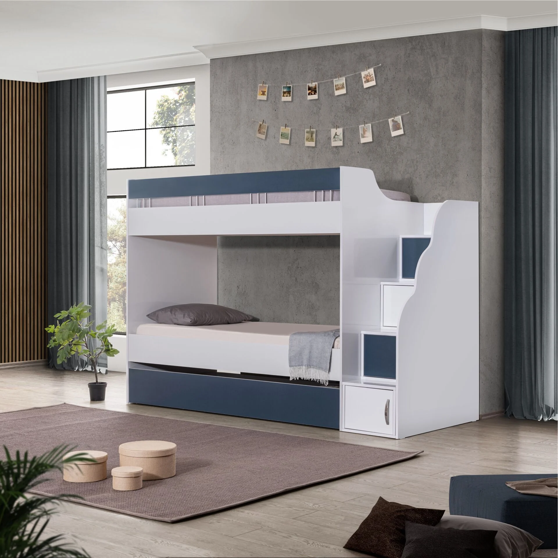 Complex Mavi Beyaz Ranza